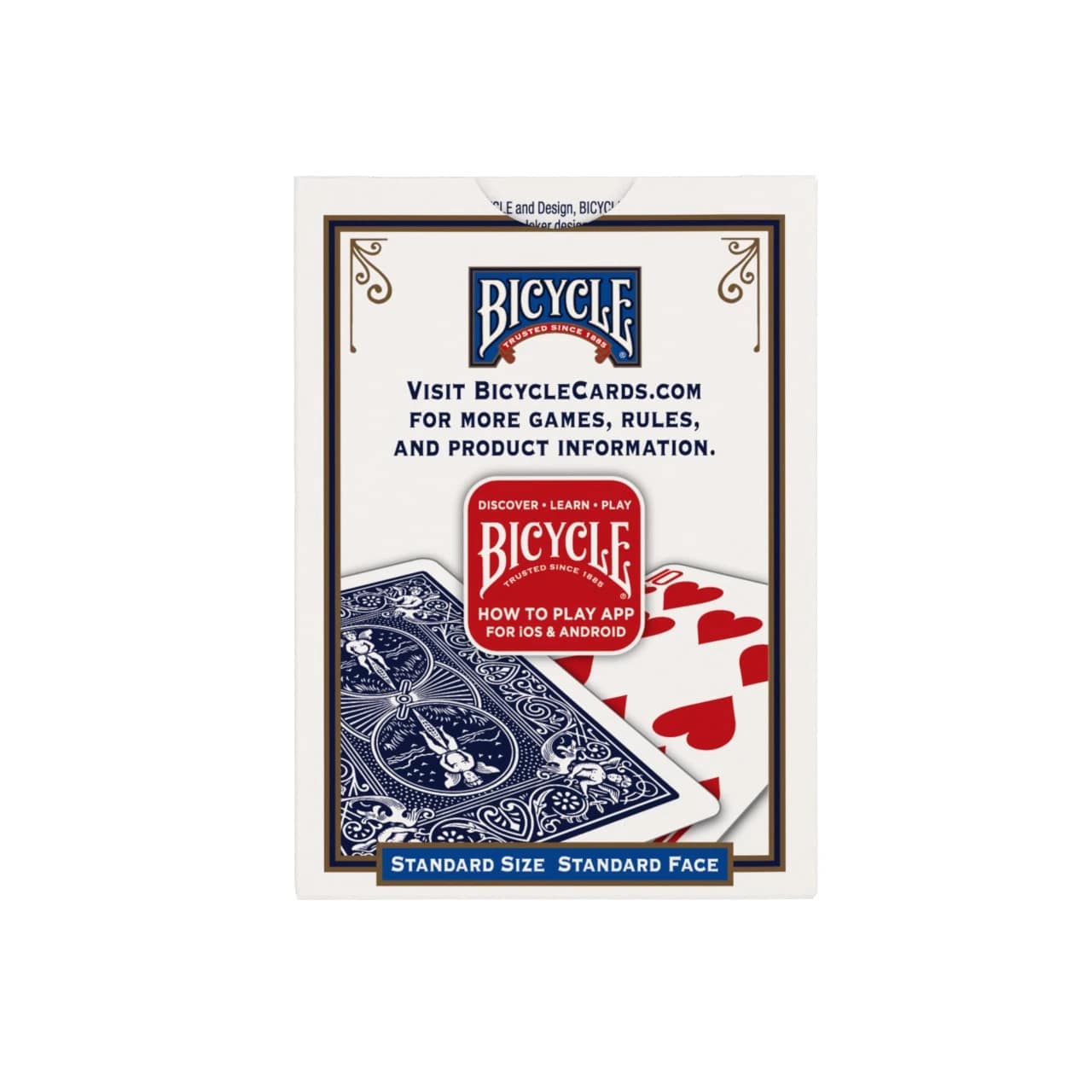 Bicycle - Standard cards (Blue back) - Image 2