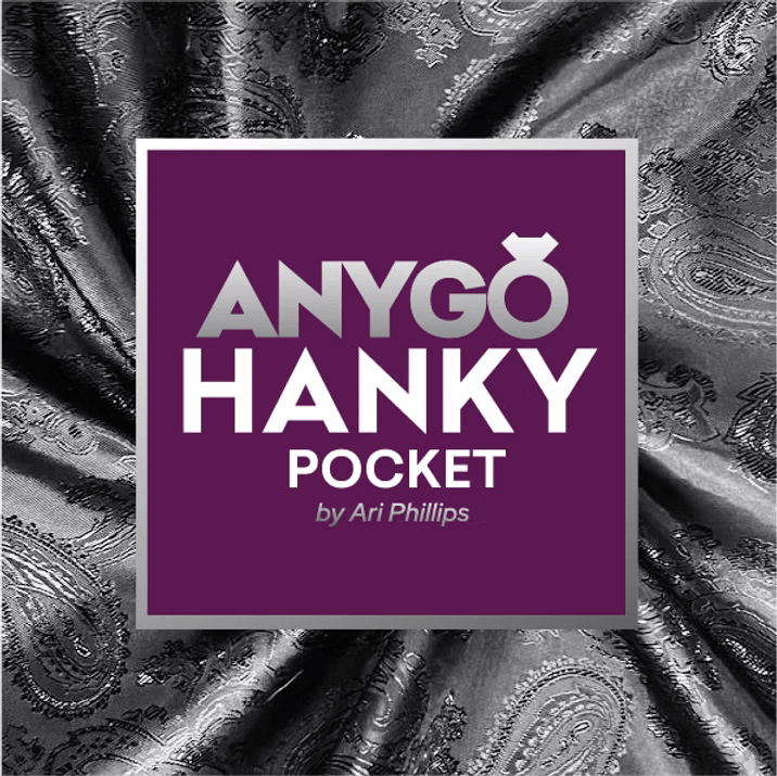 ANYGO HANKY POCKET (Silver)